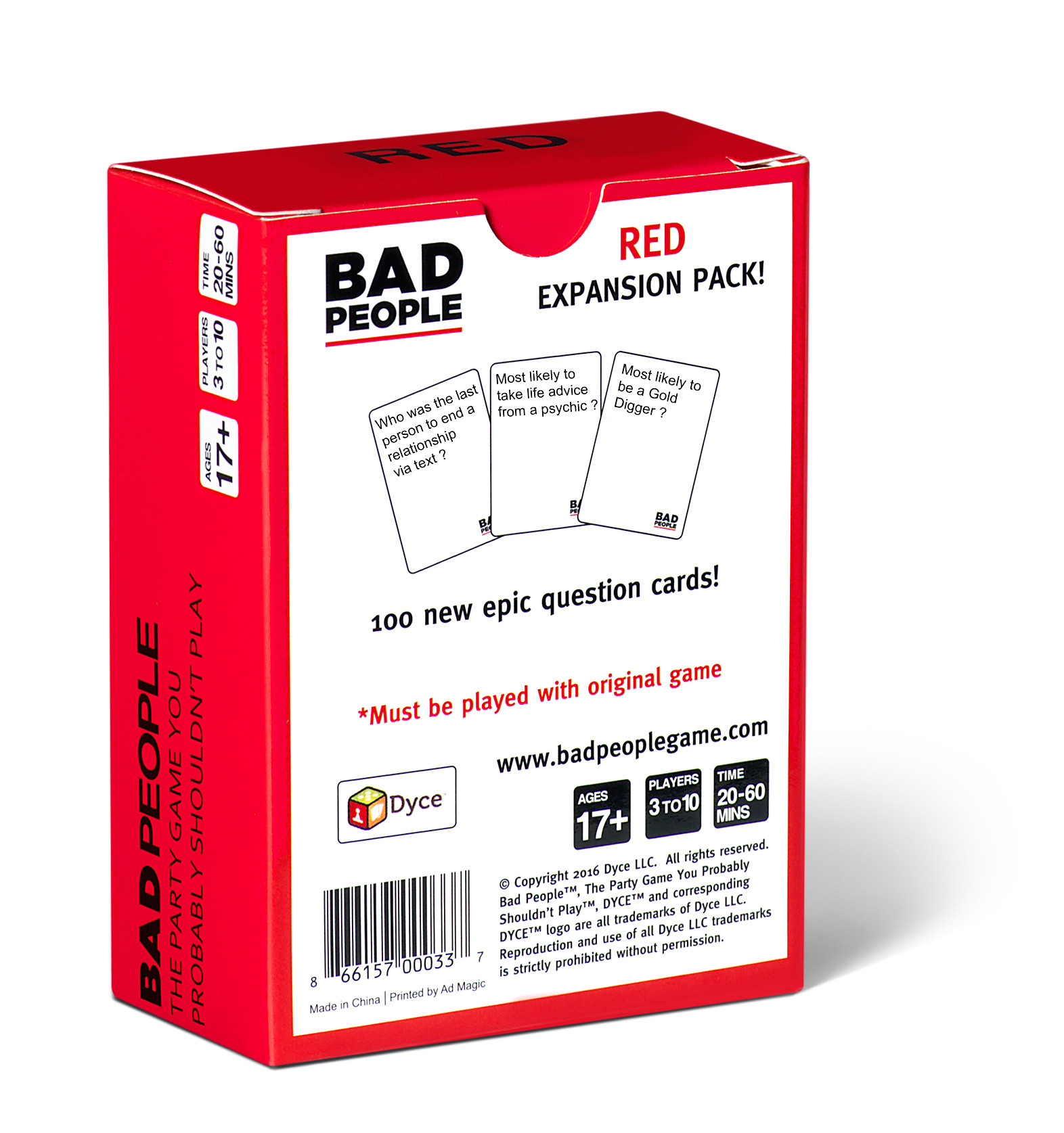 Bad People : Red Expansion Pack